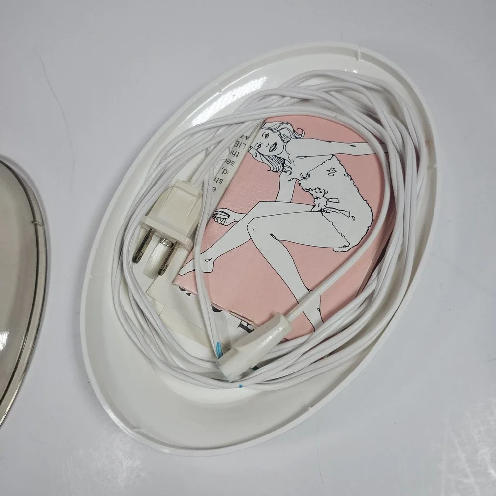 Vintage 1970s Lady Sunbeam Electric Rascal Razor for Women Light Floral Works
